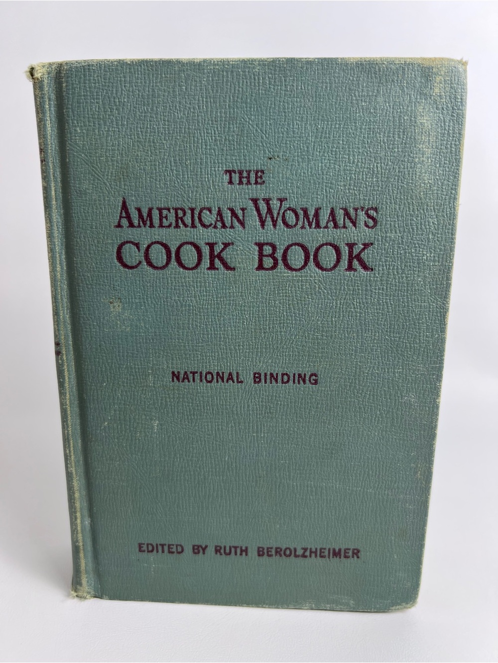 VTG 1955 American Woman's Cook Book Ruth Berolzheimer Thumb Index